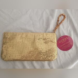 GUESS Starry Night Metallic Clutch